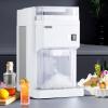 imageVEVOR Commercial Ice Shaver Machine 191QT 18L Large Electric Ice Cube Crusher Shaved Maker with 300W Premium Motor Stainless Steel Blades for Bar Mixing Seafood Preservation Home Party White
