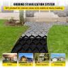 imageVEVOR Ground Grid 1885 lbs per Sq Ft Load Geo Grid 3quot Depth Permeable Stabilization System for DIY Patio Walkway Shed Base Light Vehicle Driveway Parking Lot Grass and Gravel27ft x 4ft