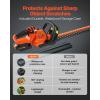 imageVEVOR Pole Cordless Hedge Trimmer 20V Electric Bush Trimmer Kit with 18 inch DoubleEdged Steel Blade 74quot94quot Telescoping Design for High Branches20Ah Battery ampamp Fast Charger IncludedCordless Hedge Trimmer