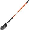 imageVEVOR Trench Shovel 4 in Blade HeavyDuty Trenching Shovel Narrow Spade Trench Digger with Fiberglass Handle and NonSlip Grip for Gardening Digging Holes Trenching and Planting 56 in LongTrench Shovel