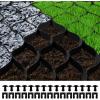 imageVEVOR Ground Grid 1885 lbs per Sq Ft Load Geo Grid 3quot Depth Permeable Stabilization System for DIY Patio Walkway Shed Base Light Vehicle Driveway Parking Lot Grass and Gravel27ft x 4ft