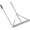 imageVEVOR Landscape Rake 60 inch Handle 20 inch Wide Head Large Heavy Duty Aluminum Landscaping Level Asphalt Rake Tool for Asphalt ampamp Land Leveling Concrete Paving Sand Flattening No Teeth