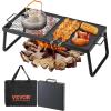 imageVEVOR 224quot Folding Campfire Grill ampamp Etekcity 2 Pack LED Lanterns for Camping Outdoor Cooking Equipment Bundle