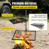 imageVEVOR Campfire Double Layer Over Fire Pit Three Section Height Adjustable Grill Grate for Outdoor Open Flame CookingDouble Layer