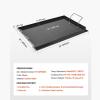 imageVEVOR Carbon Steel Griddle Flat Top Plate Griddle for BBQ CharcoalGas Gril with 2 Handles Rectangular Flat Top Grill with Extra Drain Hole for Tailgating and Party24 x 16 x 2
