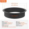 imageVEVOR Fire Pit Ring Fire Pit Insert with Barbecue Fire Ring 35in Outer31In Inner Diameter 85in Height Carbon Steel Liner DIY Campfire Ring AboveInGround for Outdoor Camping BonfiresRound 39 Inch