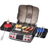 imageVEVOR Kids BBQ Grill Toy Set with Pretend Smoke Sound Light Play Food ampamp Kitchen Toy Accessories Interactive Toddler BBQ Camping Cooking Barbecue Playset for Girl Boy Birthday Gift