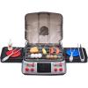 imageVEVOR Kids BBQ Grill Toy Set with Pretend Smoke Sound Light Play Food ampamp Kitchen Toy Accessories Interactive Toddler BBQ Camping Cooking Barbecue Playset for Girl Boy Birthday Gift