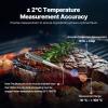 imageVEVOR Wireless Meat Thermometer 500 ft Range Wireless Bluetooth Meat Thermometer Digital Cooking Food Waterproof Smart Meat Probe with One Probe for Grilling Smoker BBQ ampamp Oven