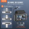 imageVEVOR Endoscope Camera with Light Triple Lens Borescope with 492FT SemiRigid Cable 5quot Screen 1080P Inspection Camera 8  2 LED Lights IP67 Waterproof Snake Cameras for Auto Plumbing 32GB Card5 IPS Screen492FT