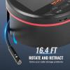 imageVEVOR Endoscope Camera with Light Triple Lens Borescope with 492FT SemiRigid Cable 5quot Screen 1080P Inspection Camera 8  2 LED Lights IP67 Waterproof Snake Cameras for Auto Plumbing 32GB Card43 IPS Screen164FT