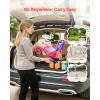 imageVEVOR Ride On Push Car for Toddlers Ages 19 Months Ride Racer Sit to Stand Toddler Ride On Toy Kids Ride On Car with Music Steering Horn ampamp Under Seat Storage Ride On Toy for Boys Girls WhitePink