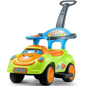 imageVEVOR Ride On Push Car for Toddlers Ages 19 Months Ride Racer Sit to Stand Toddler Ride On Toy Kids Ride On Car with Music Steering Horn ampamp Under Seat Storage Ride On Toy for Boys Girls WhiteGreen