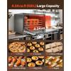 imageVEVOR Commercial Convection Oven 424 cuft Conventional Countertop Oven for FullSize Pans Electric Convection Ovens with 4 Racks 360 Hot Air Circulation for Bakery Restaurant ampamp Pizza Shop5Tier 120L
