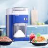 imageVEVOR Commercial Ice Shaver Machine 191QT 18L Large Electric Snow Cone Machine Fine ampamp Fluffy with 300W Motor Stainless Steel Blades Shaved Ice Maker for Dessert Shop Home Party Restaurant Blue
