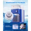 imageVEVOR Commercial Ice Shaver Machine 191QT 18L Large Electric Snow Cone Machine Fine ampamp Fluffy with 300W Motor Stainless Steel Blades Shaved Ice Maker for Dessert Shop Home Party Restaurant Blue