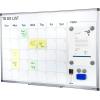 imageVEVOR Dry Erase Calendar for Wall 36 x 24 Inches Whiteboard Calendar Monthly Planner Magnetic Dry Erase Board 1 Magnetic Erase ampamp 2 Dry Erase Marker ampamp Movable Tray for Restaurant Office Home Schoolhanging whiteboard