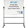 imageVEVOR Dry Erase Calendar for Wall 36 x 24 Inches Whiteboard Calendar Monthly Planner Magnetic Dry Erase Board 1 Magnetic Erase ampamp 2 Dry Erase Marker ampamp Movable Tray for Restaurant Office Home Schoolrolling whiteboard