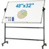 imageVEVOR Dry Erase Calendar for Wall 36 x 24 Inches Whiteboard Calendar Monthly Planner Magnetic Dry Erase Board 1 Magnetic Erase ampamp 2 Dry Erase Marker ampamp Movable Tray for Restaurant Office Home Schoolrolling whiteboard