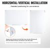 imageVEVOR Dry Erase Calendar for Wall 36 x 24 Inches Whiteboard Calendar Monthly Planner Magnetic Dry Erase Board 1 Magnetic Erase ampamp 2 Dry Erase Marker ampamp Movable Tray for Restaurant Office Home Schoolglass whiteboard
