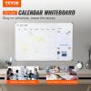 imageVEVOR Dry Erase Calendar for Wall 36 x 24 Inches Whiteboard Calendar Monthly Planner Magnetic Dry Erase Board 1 Magnetic Erase ampamp 2 Dry Erase Marker ampamp Movable Tray for Restaurant Office Home Schoolhanging whiteboard