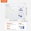 imageVEVOR Dry Erase Calendar for Wall 36 x 24 Inches Whiteboard Calendar Monthly Planner Magnetic Dry Erase Board 1 Magnetic Erase ampamp 2 Dry Erase Marker ampamp Movable Tray for Restaurant Office Home Schoolhanging whiteboard