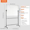 imageVEVOR Dry Erase Calendar for Wall 36 x 24 Inches Whiteboard Calendar Monthly Planner Magnetic Dry Erase Board 1 Magnetic Erase ampamp 2 Dry Erase Marker ampamp Movable Tray for Restaurant Office Home Schoolrolling whiteboard