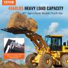 imageVEVOR Clamp on Debris Forks to 48quot Bucket 2600 lbs Capacity Heavy Duty Clamp on Pallet Forks Bucket Attachments Fit for Loader Bucket Skidsteer Tractor to Clean up Fallen Limbs Debris or Yard Wwaste60in Buckets