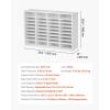 imageVEVOR Literature Organizer 27 Compartments Office Mailbox with Removable Shelves Wood Mailbox Sorter Particle Board Office Home Classroom Storage File Sorter for File Document Paper BlackGreyWhite