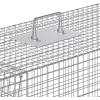 imageVEVOR Live Animal Cage Trap 42quot x 16quot x 18quot Humane Cat Trap Galvanized Iron Folding Animal Trap Cage with Handle for Stray Dogs Armadillos Raccoons Foxes50 x 20 x 26