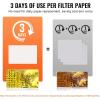 imageVEVOR Fryer Filter Paper 100Pack Oil Filter Paper 257quot x 169quot Suitable for 55L58L Mobile Fryer Filtration Units Ideal for Restaurants Fast Food Outlets and Festival Food Booths257 x 169