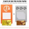 imageVEVOR Fryer Filter Paper 100Pack Oil Filter Paper 257quot x 169quot Suitable for 55L58L Mobile Fryer Filtration Units Ideal for Restaurants Fast Food Outlets and Festival Food Booths193 x 161