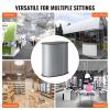 imageVEVOR Portable Tradeshow Podium Table 3543quot x 1929quot x 3701quot Display Exhibition Counter Stand Booth Fair with Wall Foldable Promotion Retail Bar Table Pop Up Podium Counter with Carrying BagBlackSilver