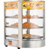 imageVEVOR 3Tier Commercial Food Warmer Display 1400W Food Display Warmer with LED Light Top Storage and Adjustable Shelves 86185 Steam Heating 105L for Hamburger Pizza Bread Fried Chicken3Tier42QT
