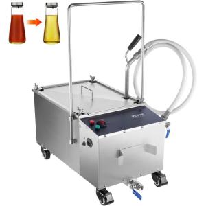 imageVEVOR Fryer Filter Paper 100Pack Oil Filter Paper 257quot x 169quot Suitable for 55L58L Mobile Fryer Filtration Units Ideal for Restaurants Fast Food Outlets and Festival Food Booths38 L