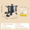 imageVEVOR 5 Liter Wax Melter for Candle Making Large Electric Wax Melting Pot Easy Pour Spout 4Level Temperature Control Easy Clean for Candle Soap Cream Beauty Bulk Production Business or HomeWax Melter 5 L