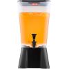 imageVEVOR Beverage Dispenser 3 Gallon x 2 Drink Dispensers for Parties Plastic Juice Dispenser with Stand Spigot Lid Iced Tea Lemonade Juice Water Dispenser for Restaurants Hotels Parties5Gal 1Pack