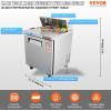 imageVEVOR Commercial 28quot W SandwichSalad Prep Table Refrigerator 742 Cu Ft Stainless Steel Food Prep Station Cooler Fan Cooling Mega Top Fridge 8 Pans Cutting Board for Restaurant Bar Cafe
