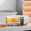 imageVEVOR Electric Pizza Oven 18Inch Commercial Pizza Ovens 842F Max Temp 1740W Large Pizza Oven Countertop with Temp ampamp Time Control Built in Thermometer Indoor Pizza Maker for Restaurant Home Use18Inch Single Layer
