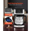 imageVEVOR Programmable Coffee Maker 12 Cup Programmable Drip Coffee Makers with Touch Screen 4Hour Keep Warm Coffee Makers Drips 2 Brew Strengths Drip Coffee Machine for Home 24Hour Programmable