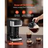 imageVEVOR Programmable Coffee Maker 12 Cup Programmable Drip Coffee Makers with Touch Screen 4Hour Keep Warm Coffee Makers Drips 2 Brew Strengths Drip Coffee Machine for Home 24Hour Programmable