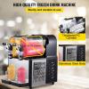 imageVEVOR Slushie Machine 3L08Gallons Slushy Machine for Home 290W Slushy Maker Slushy Machine for Frozen Drinks Automatic Clean Slushie Machine for Home Supermarkets Cafes Restaurants3L2