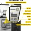 imageVEVOR Slushie Machine 3L08Gallons Slushy Machine for Home 290W Slushy Maker Slushy Machine for Frozen Drinks Automatic Clean Slushie Machine for Home Supermarkets Cafes Restaurants3L1
