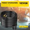 imageVEVOR Welder Extension Cord 30Amp 25ft 250V Welding Power Cord with NEMA 650 Plug 10 Gauge 3 Prong for MIG Lincoln Plasma Miller TIG25 ft