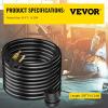 imageVEVOR Welder Extension Cord 30Amp 25ft 250V Welding Power Cord with NEMA 650 Plug 10 Gauge 3 Prong for MIG Lincoln Plasma Miller TIG50 ft