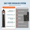 imageVEVOR Whole House Salt Free Descaler Water Filter for City Water 600000 Gallon Whole House Water Descaler for All Kinds of Plumbing Pipes 1quot NPT ampamp 34quot NPT for 23 Person Family1100 000 Gallons