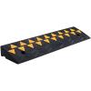 imageVEVOR Rubber Curb Ramp 35quot Rise Height Sidewalk Curb Ramp 10quot Width 394quot Length Driveway Ramp for Curb 15T Heavy Duty Rubber Ramp for Forklifts Trucks Buses Cars Wheelchairs Bikes35 H