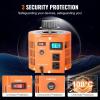imageVEVOR Auto Variable Voltage Transformer 2000VA 153 Amp 110V Input 0130V Output AC Voltage Regulator with LCD Display 4 Extra Fuses Thermal Control SwitchLCD Display