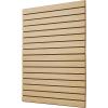 imageVEVOR Slat Wall Paneling 4 x 4 ft PVC Garage Slatwall with Modular Design White Slat Wall EasytoInstall Adjustable Slatwall Panel with Coupling Structure ampamp DIY Cutting Fits for Storage ampamp DisplayYellow