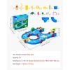 imageVEVOR Water Table for Toddlers Kids Activity Play Waterway Outdoor Summer Water Park Playset with 39PCS Accessories for Backyard Lawn Beach Activity Sensory Play Table for 3 Years Boys GirlsWaterway Playset